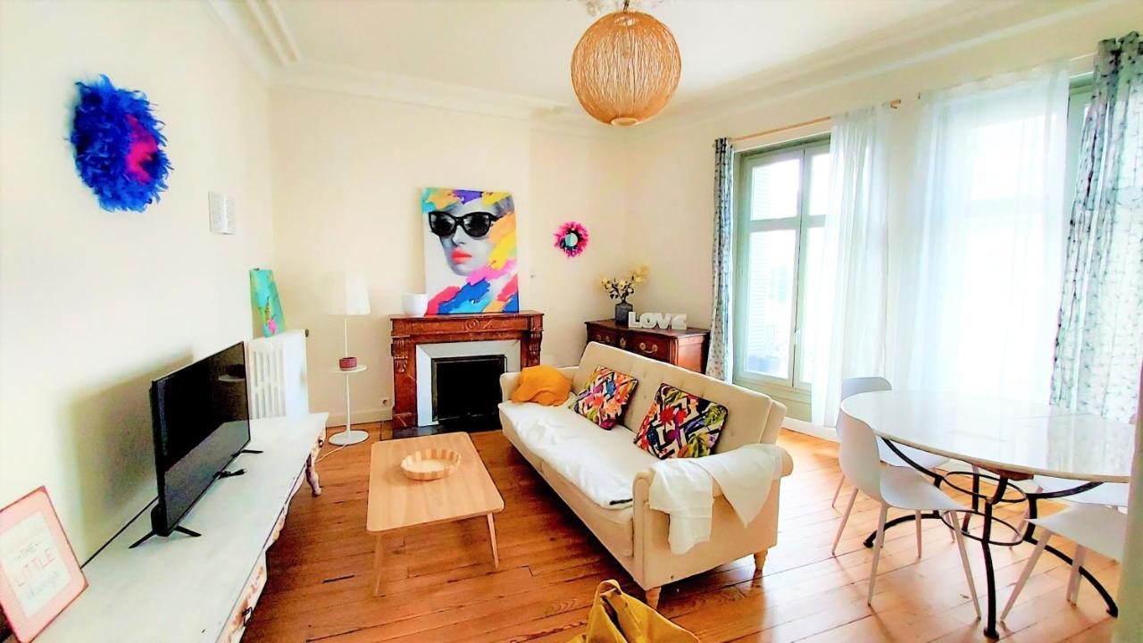 Apartmán Cosy Hortensia- 4 Ch- Clemenceau Hypercentre & Parking Sous Terrain- 110M2 Pau Exteriér fotografie